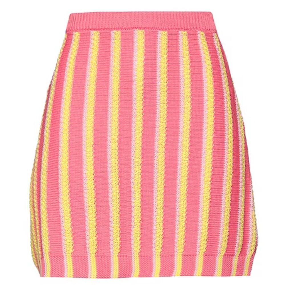 Marni 100% Cotton Skirt in Pink Gummy NWT Size 38/2